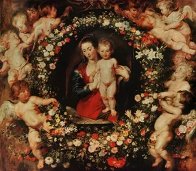 Virgin with a Garland of Flowers, c.1618-20